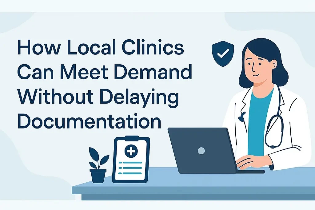How Local Clinics Can Meet Demand Without Delaying Documentation