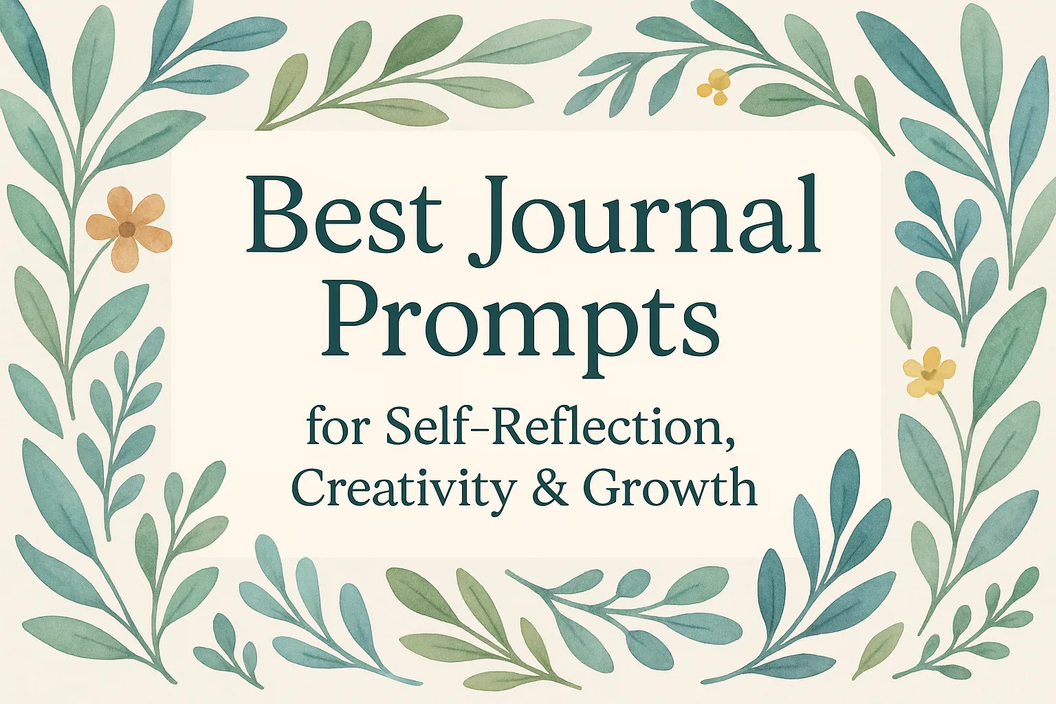 Journal Prompts