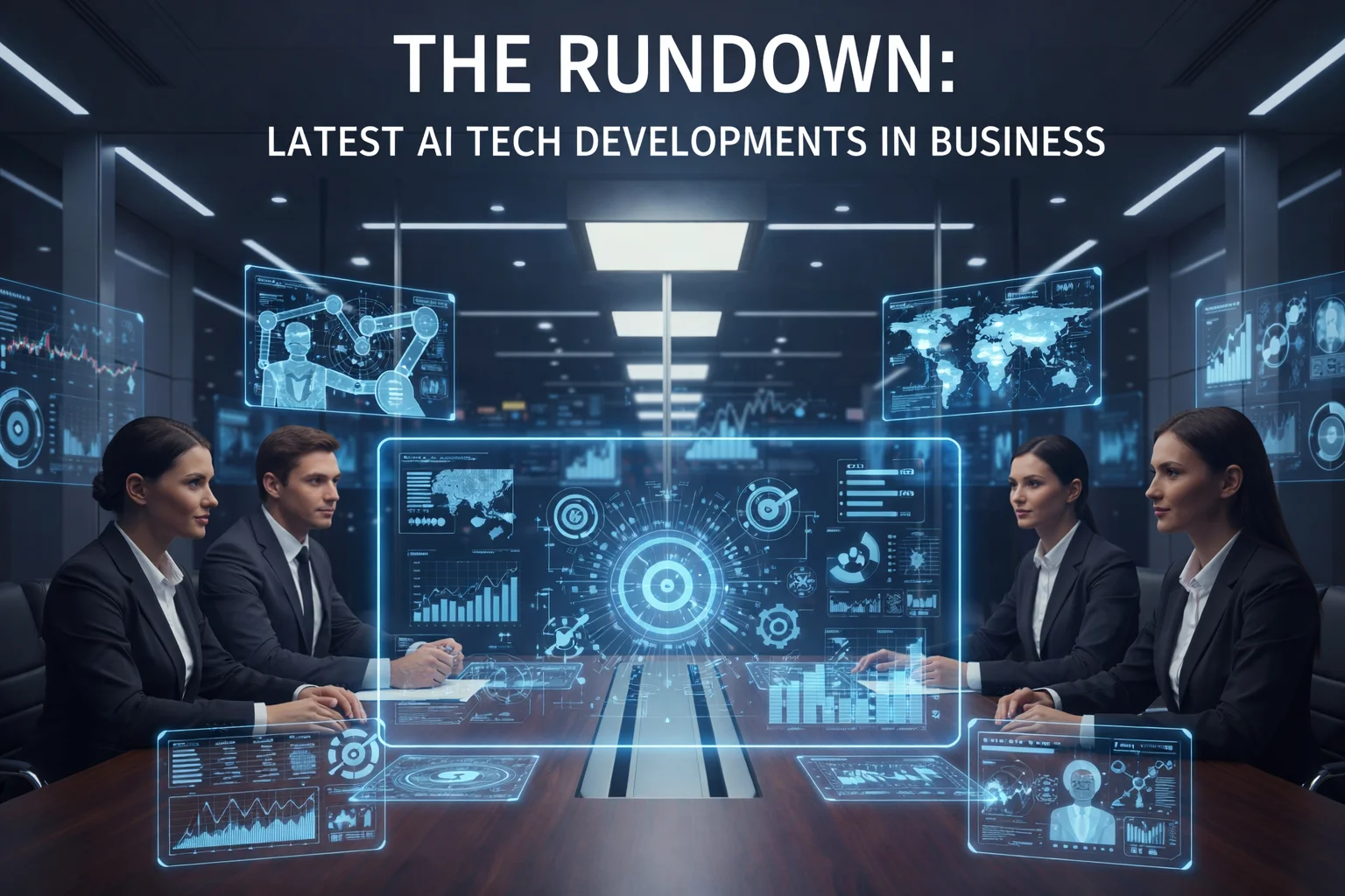 The Rundown Latest AI Tech Developments in Business